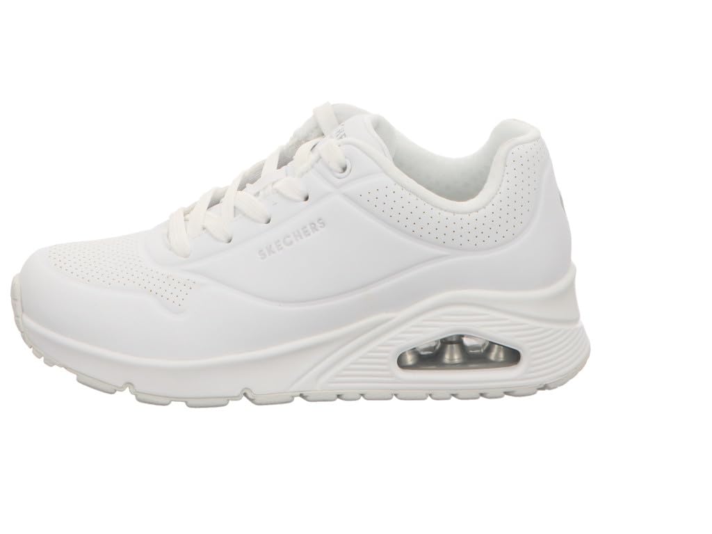 Skechers Damen Uno Stand On Air Sneakers, Weiß , 39 EU